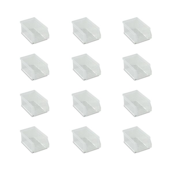 Tayg Pack Gavetas de Plastico Apilables - Organizador de Tornillos, Cajones, Caja de Almacenamiento, Cubetas de Plastico Rectangulares - Imagen 16