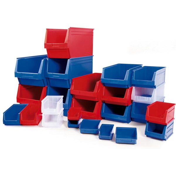 Tayg Pack Gavetas de Plastico Apilables - Organizador de Tornillos, Cajones, Caja de Almacenamiento, Cubetas de Plastico Rectangulares - Imagen 13